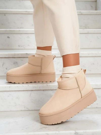 Royalfashion Bottes de neige a'la plateforme pour femmes Dagodo