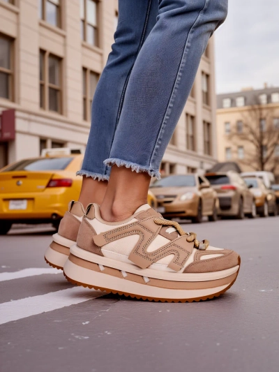 Baskets de sport à plateforme Royalfashion pour femmes Eviger