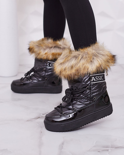 Royalfashion slip-on boots a'la snow boots for women GMILLO