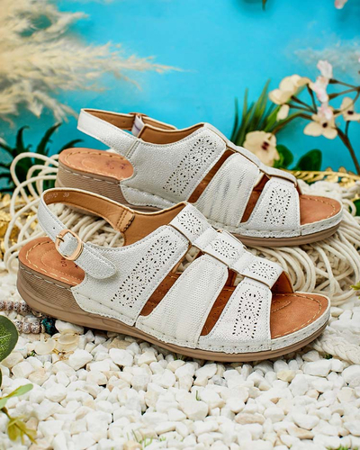 Royalfashion Sandales pour femmes avec dessus Limmin