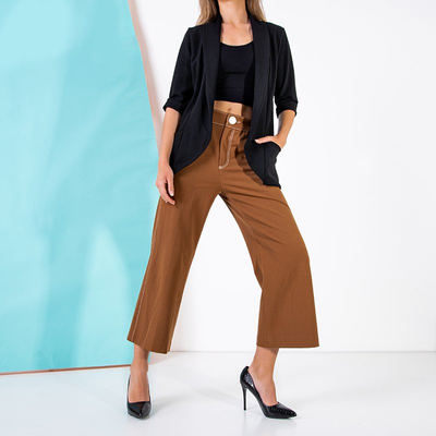 Cape noire femme sans fermeture - Vêtements