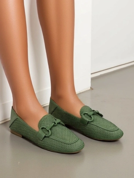 Royalfashion Mocassins perforés pour femmes Laamba