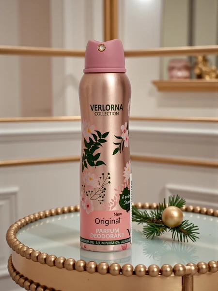 Déodorant Parfumé Verlorna Rose 200ml Élégant
