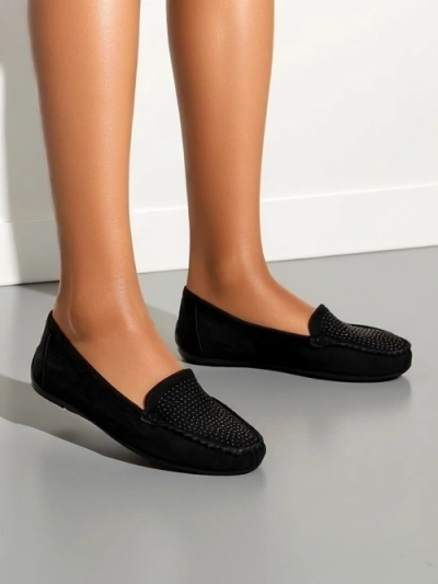 Mocassins Royalfashion pour femmes avec des strass Ezuess