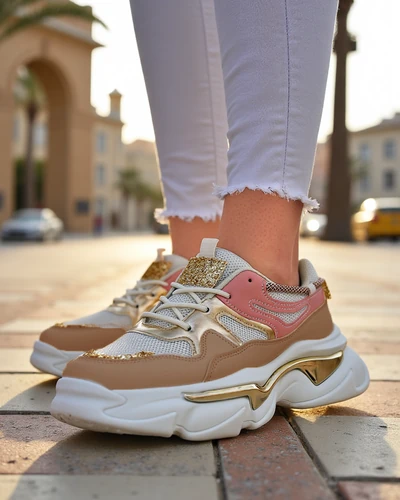 Baskets Royalfashion pour femmes sur une semelle plus épaisse Lesalli