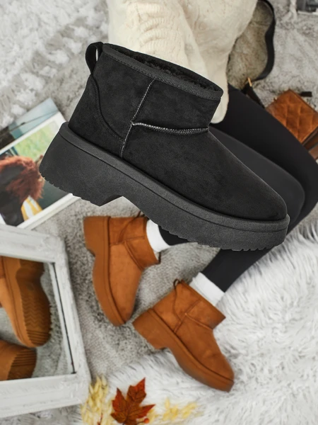 Bottes courtes style bottes de neige pour femmes Liorah