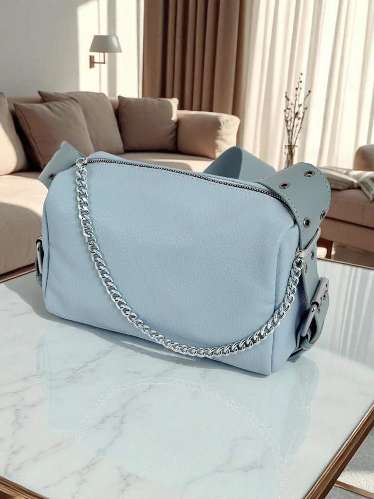 Royalfashion Petit sac à main pour femme en cuir écologique Ivy Grace