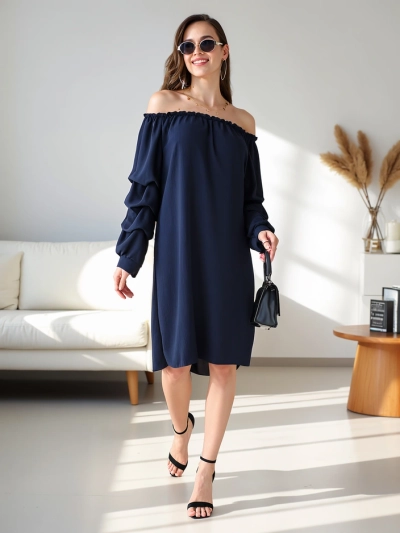 Robe femme Royalfashion Smooth à la espagnole avec volants