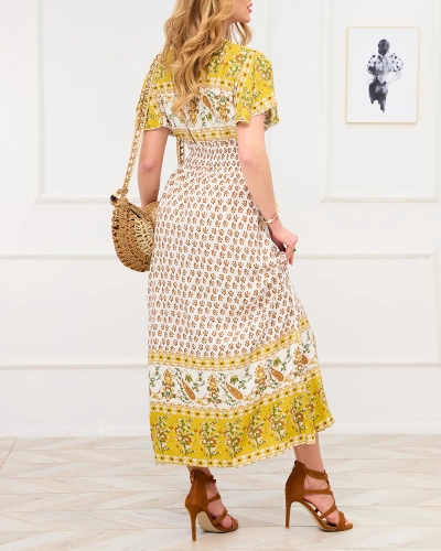 Robe longue d'été blanche - Vêtements
