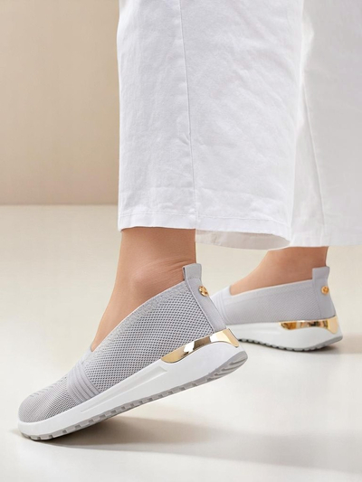 Chaussures à enfiler en tissu pour femmes Royalfashion Perfeti