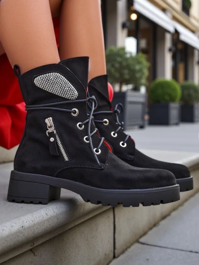 Royalfashion Bottines pour femmes Volio
