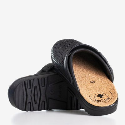 Sabots pantoufles noirs Bélier - Chaussures 1