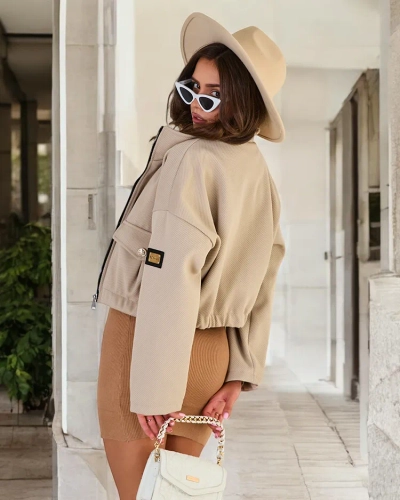Royalfashion Veste bomber pour femme