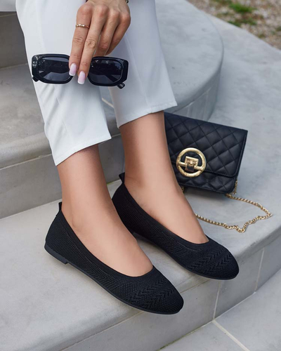 Royalfashion Ballerines Salin pour femme