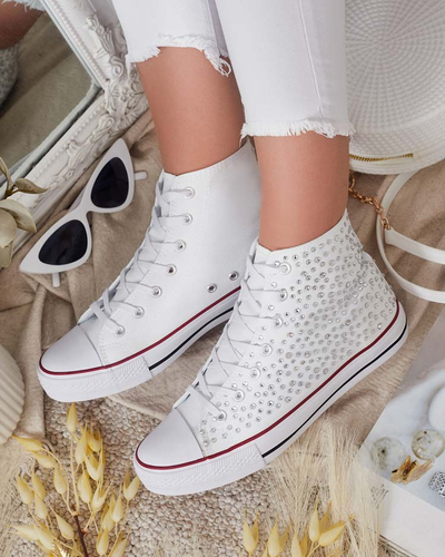 Royalfashion Baskets à paillettes pour femme Shis