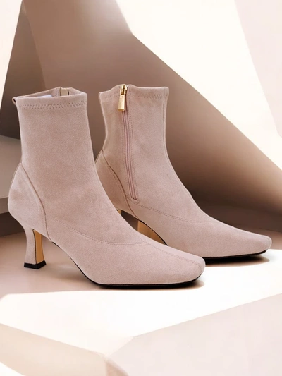 Royalfashion Bottines à talons hauts pour femmes Lanoi