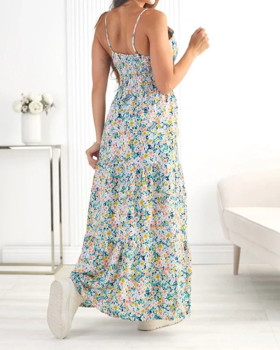Royalfashion Robe midi en coton pour femme