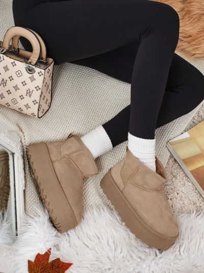 Bottes courtes de style bottes de neige pour femmes Vessia