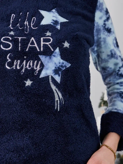 Pyjamas Royalfashion pour femmes à la manière de la polaire Life Star Enjoy