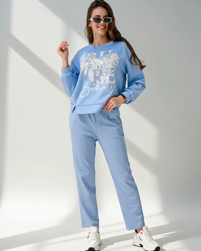 Ensemble en viscose Royalfashion pour femmes avec imprimé