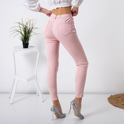 Treggings roses pour femmes - Vêtements