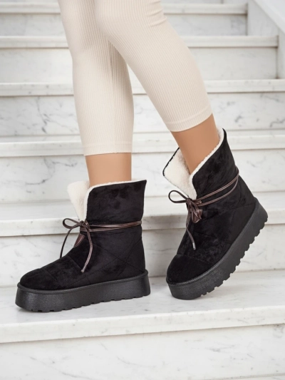 Bottes de neige à lacets pour femmes Royalfashion Wdeno