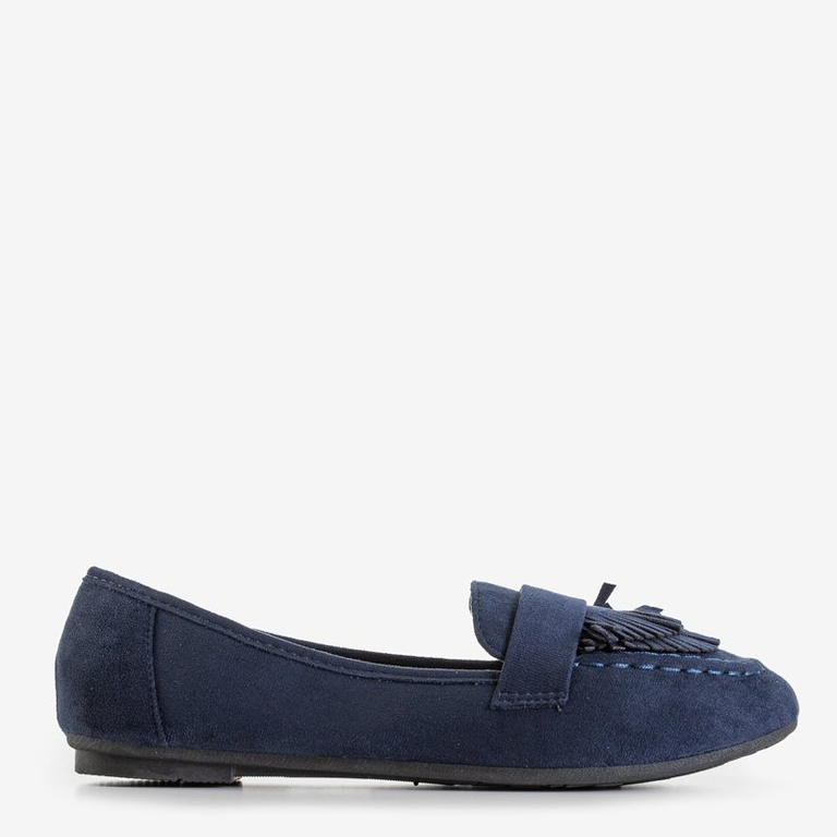 Mocassins Confortables Et Habillés En Daim Avec Semelle à Crampons