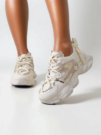 Royalfashion Baskets de sport pour femmes sur une semelle plus épaisse Quua