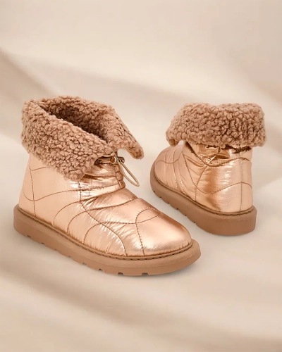 Royalfashion Bottes de neige pour femmes a'la bottes de neige Oferita