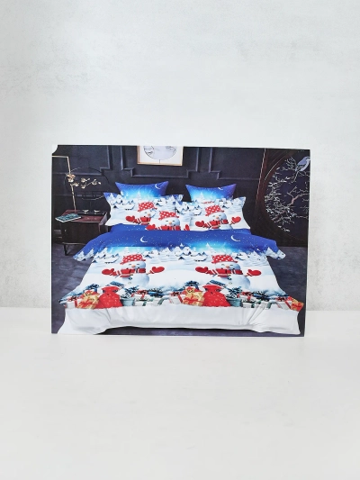 Royalfashion Parure de lit de Noël 200x220 3 PIÈCES