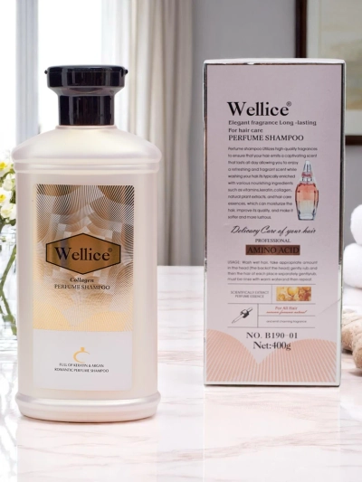 Shampooing professionnel au collagène – Hydratation intense et lissage des cheveux