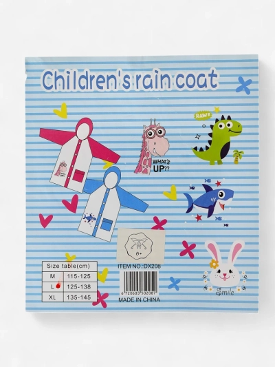 Royalfashion Imperméable Enfant Girafe Pluie