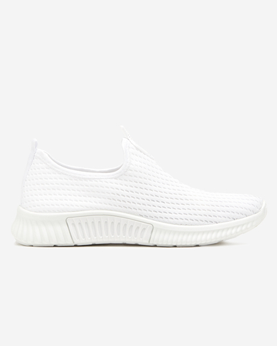 Espadrilles à enfiler blanches pour femmes Banila - Footwear