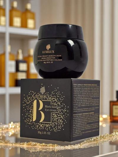 Luxelux Black Bandage Crème anti-âge pour les yeux - anti-rides, hydratante