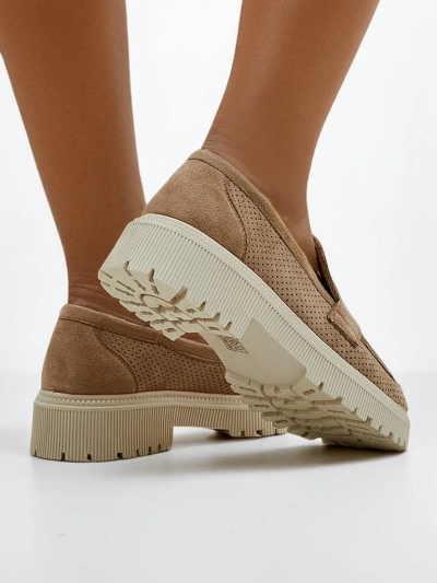 Royalfashion Mocassins en éco-suède pour femmes Dunes