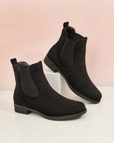 Royalfashion Bottes Ataras a'la sztyblettes eco-suede pour femme