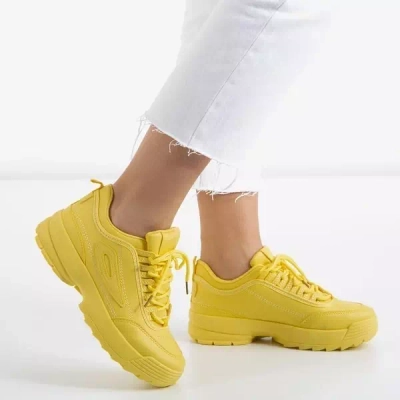 OUTLET Sneakers de sport That's It jaunes pour femmes - Footwear