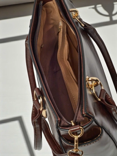 Sac à main shopper pour femmes en cuir écologique Twilight Vale