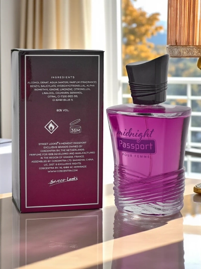 Inspirée de l'eau de parfum pour femme Midnight Passport