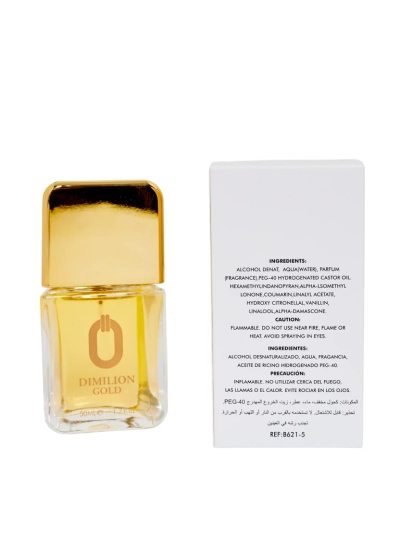 Eau parfumée inspirée pour hommes Dimilion Gold