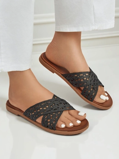 Royalfashion Mules plates pour femmes Ella Brooke