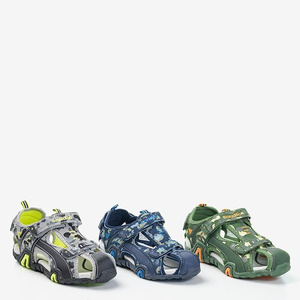 Sandales Camo Vert pour Garçon Chester - Chaussures