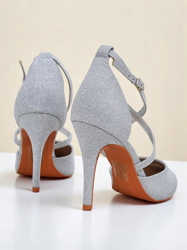 Royalfashion Escarpins à talon aiguille pour femme GlamStrap