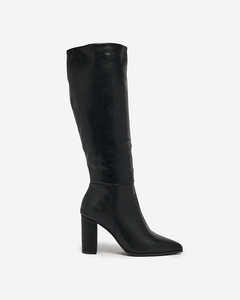 Royalfashion Bottes à talon aiguille Vittesla noires pour femme