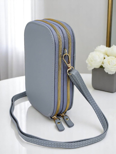 Royalfashion Sac à main porte-monnaie multifonctionnel à bandoulière MiniMaks