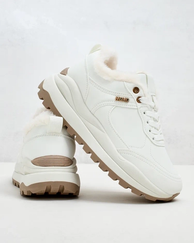 Royalfashion Women's Ruffi Insulated Sneakers