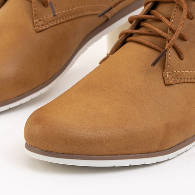 OUTLET Chaussures femme camel élégantes Foster - Footwear