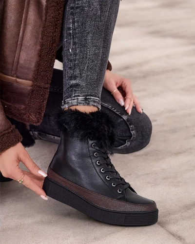 Royalfashion Bottes hautes pour femmes Rogeri