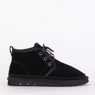 Bottes de neige enfant noir Tibilis- Chaussures