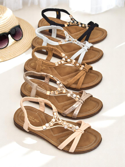 Sandales pour femmes Royalfashion avec ornements Imen